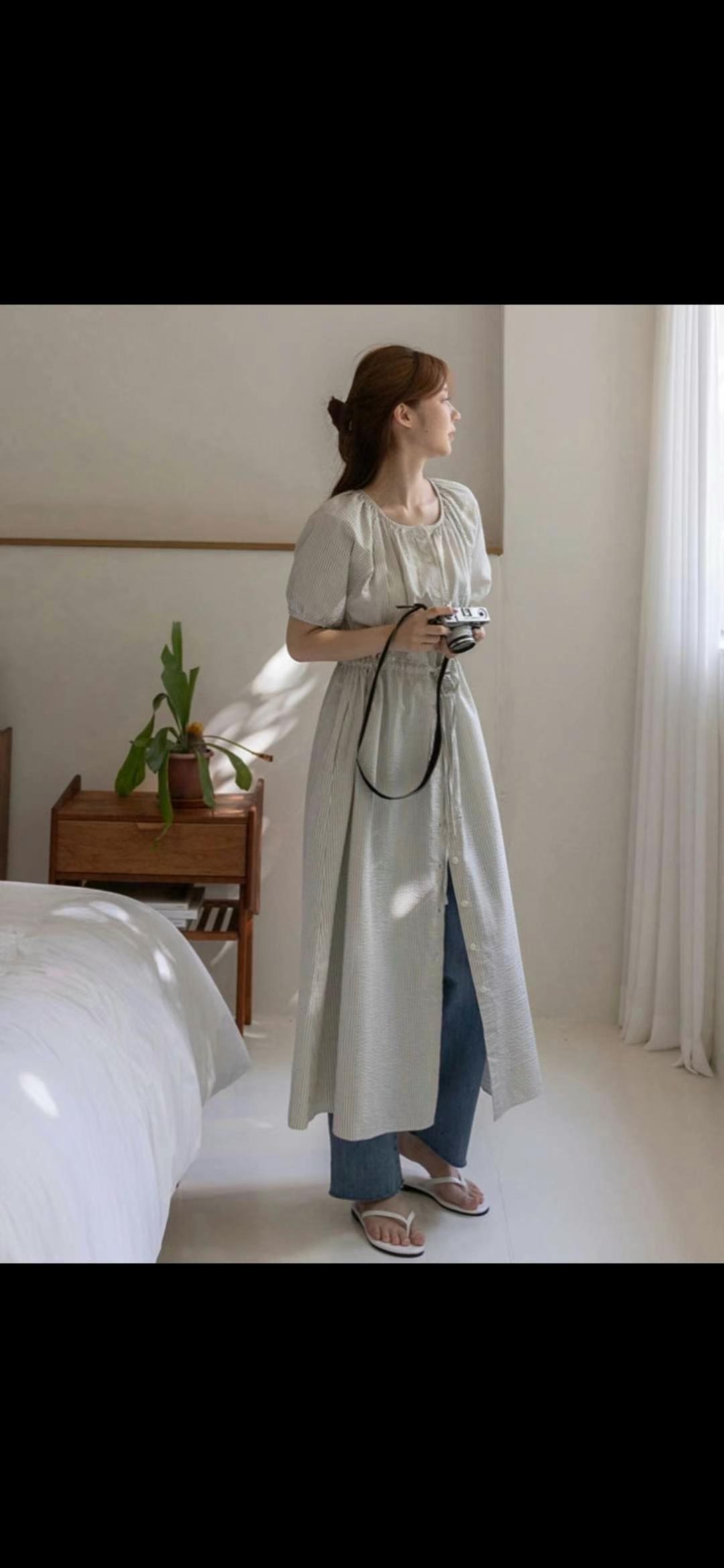 BASIC FEMME-베이직팜므-OT東大門㊣代購女士新品人氣連衣裙BASIC FEMME連衣裙