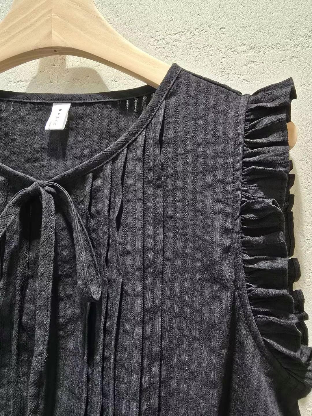 BASIC FEMME-베이직팜므-OT東大門㊣代購女裝新品休閑襯衫蕾絲衫BASIC FEMME襯衫/蕾絲衫