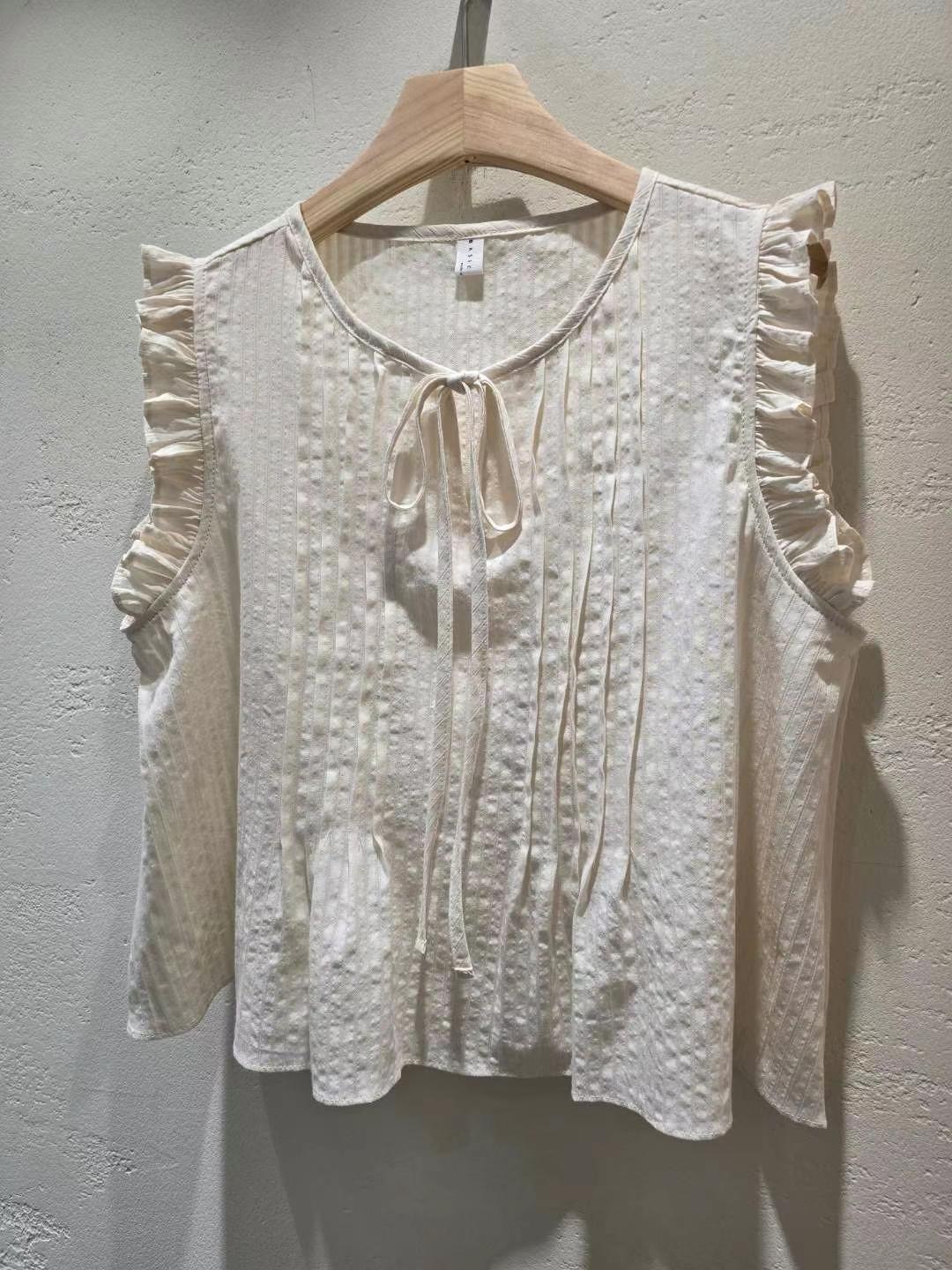 BASIC FEMME-베이직팜므-OT東大門㊣代購女裝新品休閑襯衫蕾絲衫BASIC FEMME襯衫/蕾絲衫圖色2