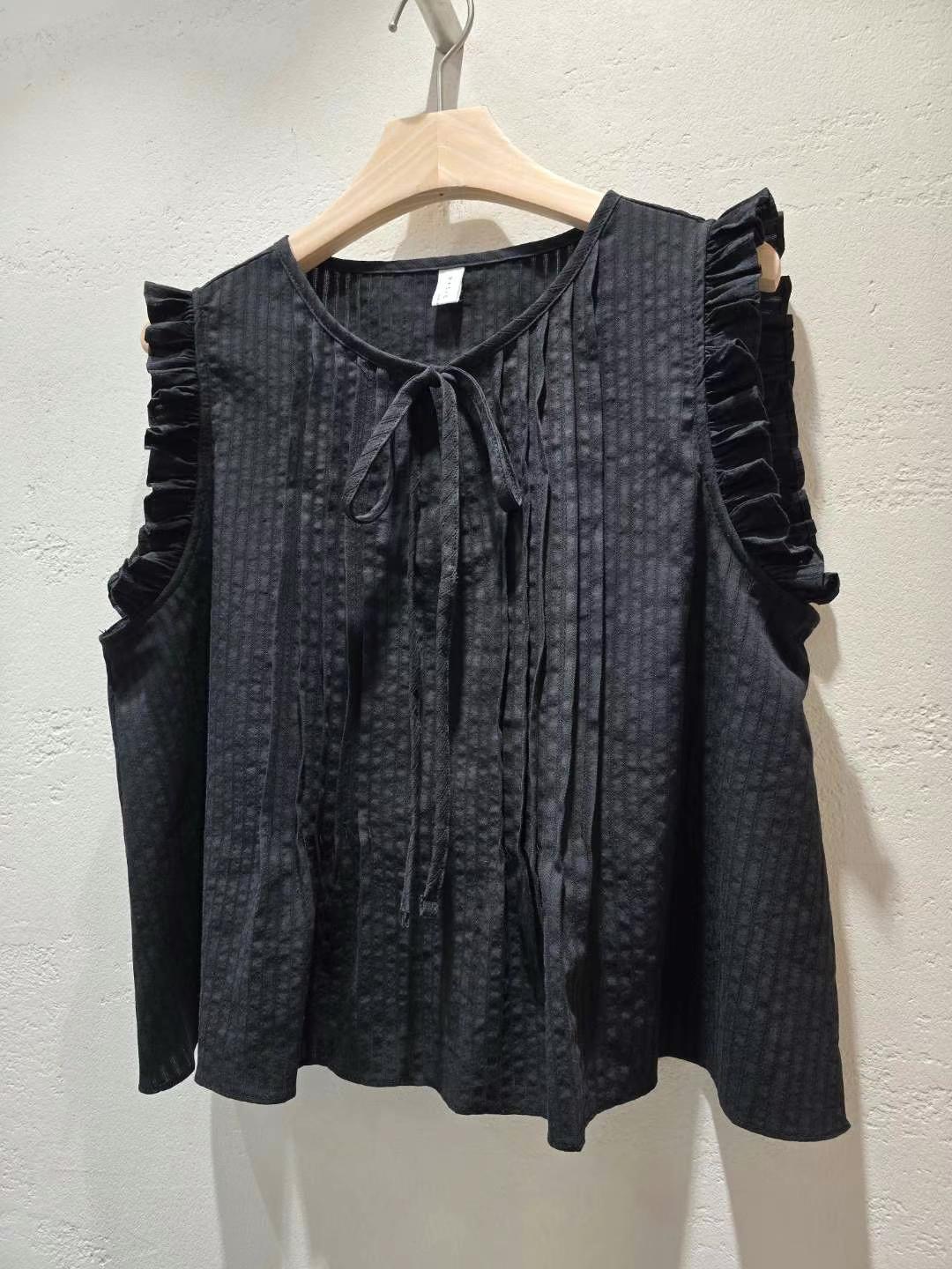 BASIC FEMME-베이직팜므-OT東大門㊣代購女裝新品休閑襯衫蕾絲衫BASIC FEMME襯衫/蕾絲衫圖色3