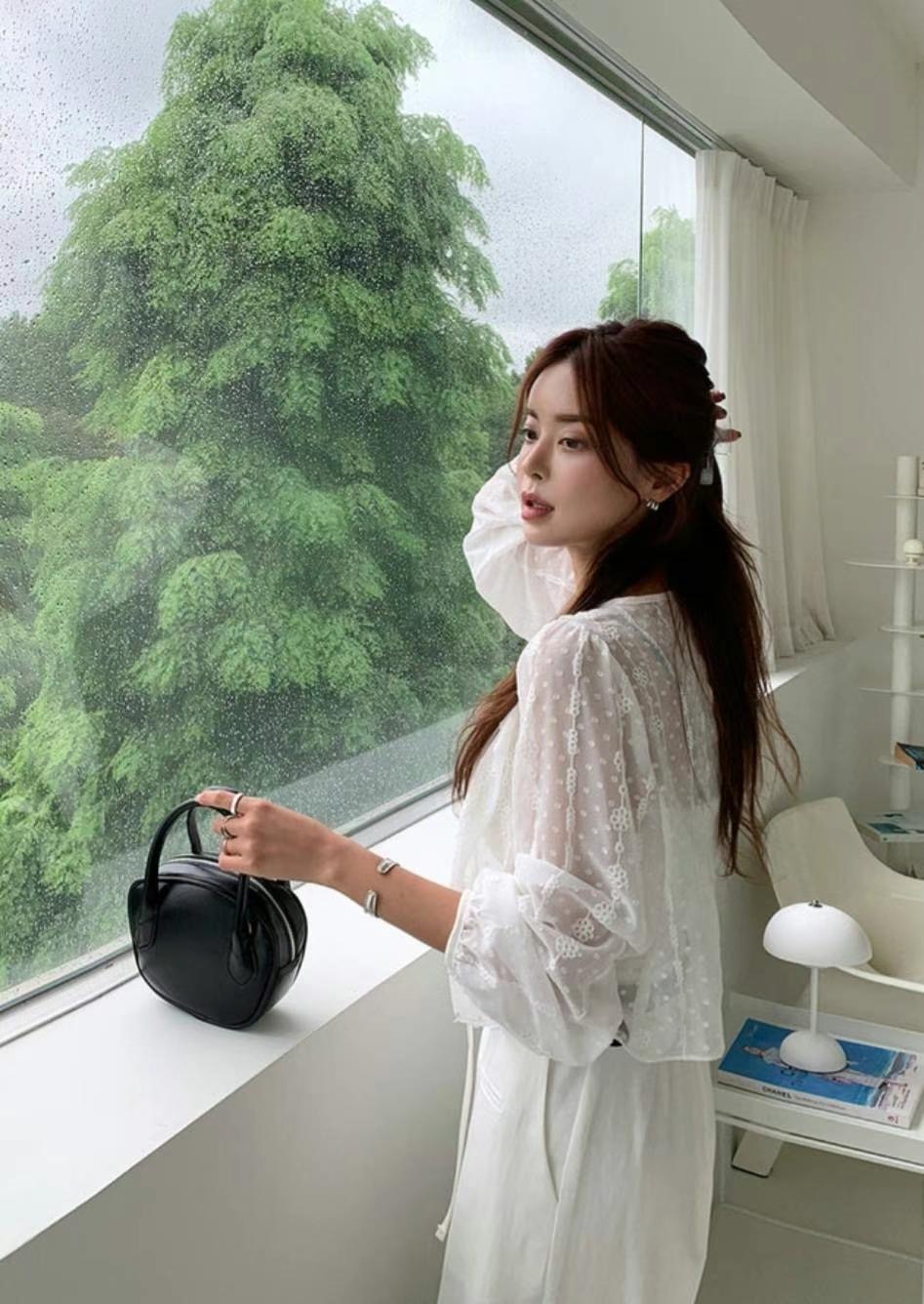 ANDBYL東大門㊣代購女裝新款人氣熱賣休閑真品職業襯衫蕾絲衫ANDBYL襯衫/蕾絲衫