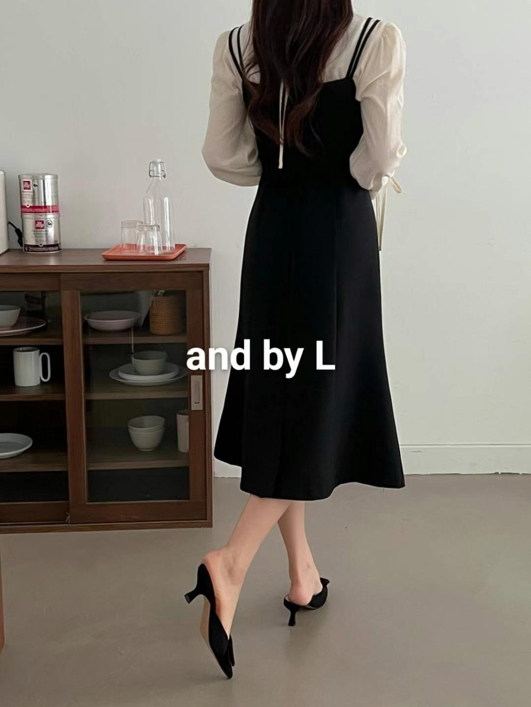 ANDBYL韓國直郵㊣女裝新品推薦25春夏真品職業連衣裙不含內搭ANDBYL連衣裙