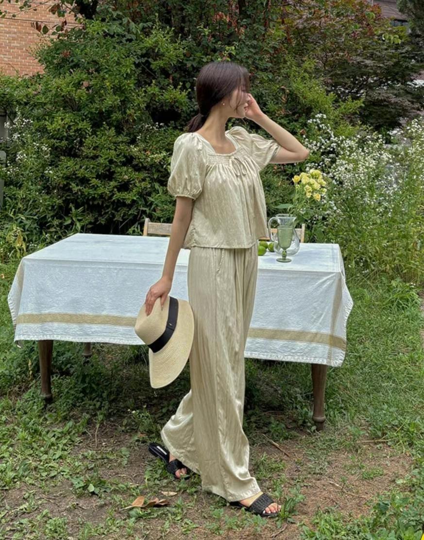 ANDBYL東大門㊣代購女士新品熱賣25春夏時尚人氣真品職業套裝ANDBYL套裝