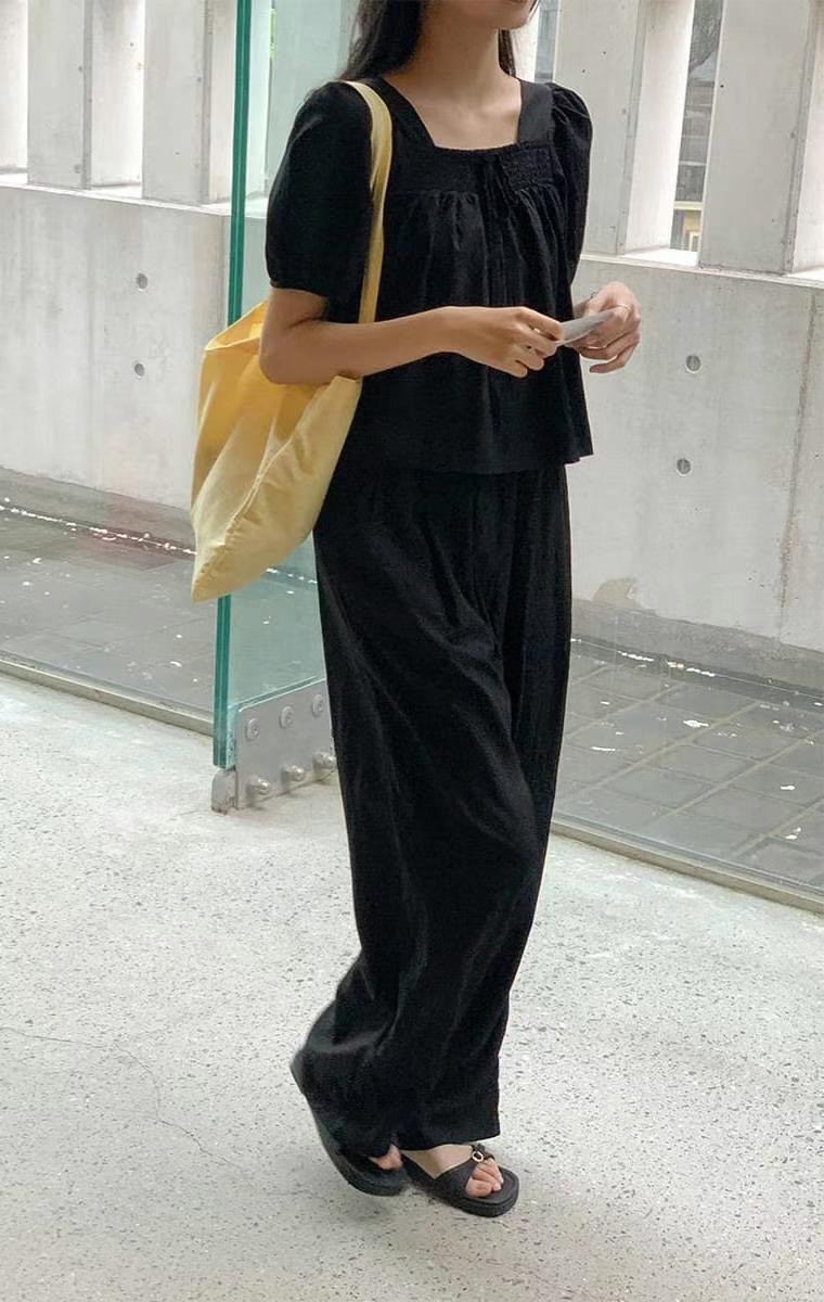ANDBYL東大門㊣代購女士新品熱賣25春夏時尚人氣真品職業套裝ANDBYL套裝圖色2