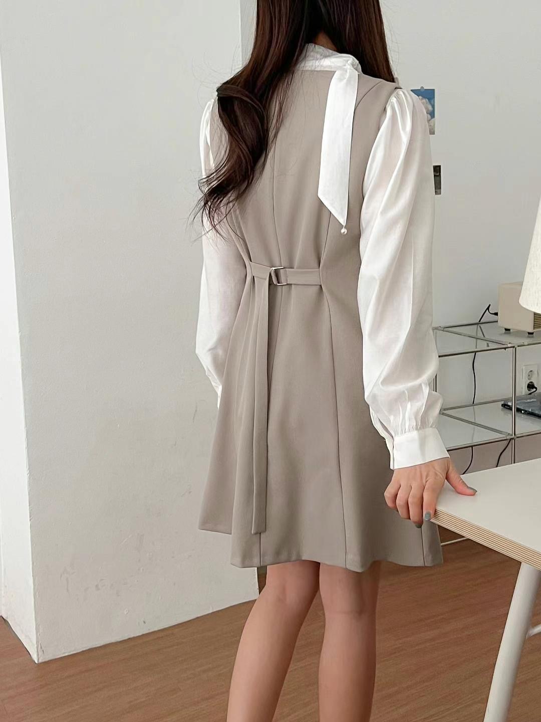 ANDBYL東大門㊣直郵女裝新款25春夏推薦職業連衣裙不含內搭ANDBYL連衣裙