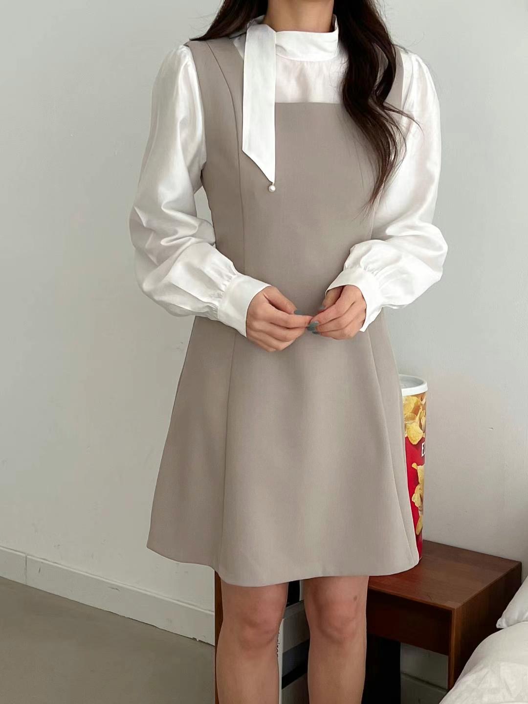 ANDBYL東大門㊣直郵女裝新款25春夏推薦職業連衣裙不含內搭ANDBYL連衣裙