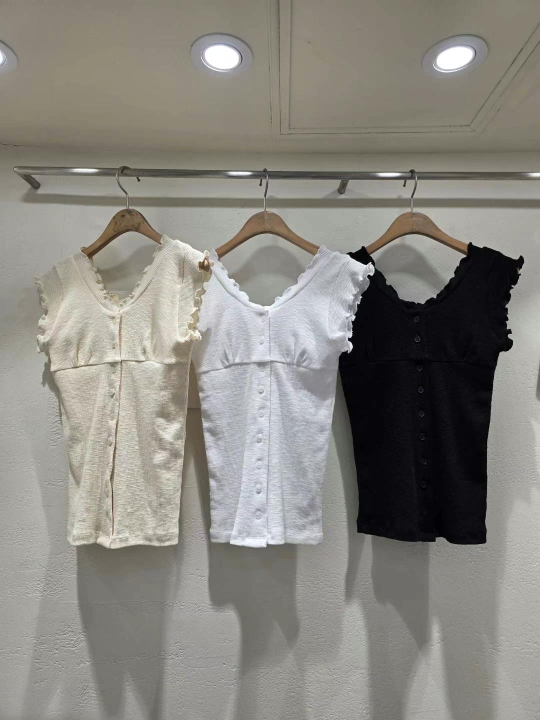 BASIC FEMME-베이직팜므-OT東大門㊣代購女裝新品熱賣T恤BASIC FEMMET恤圖色3左三色