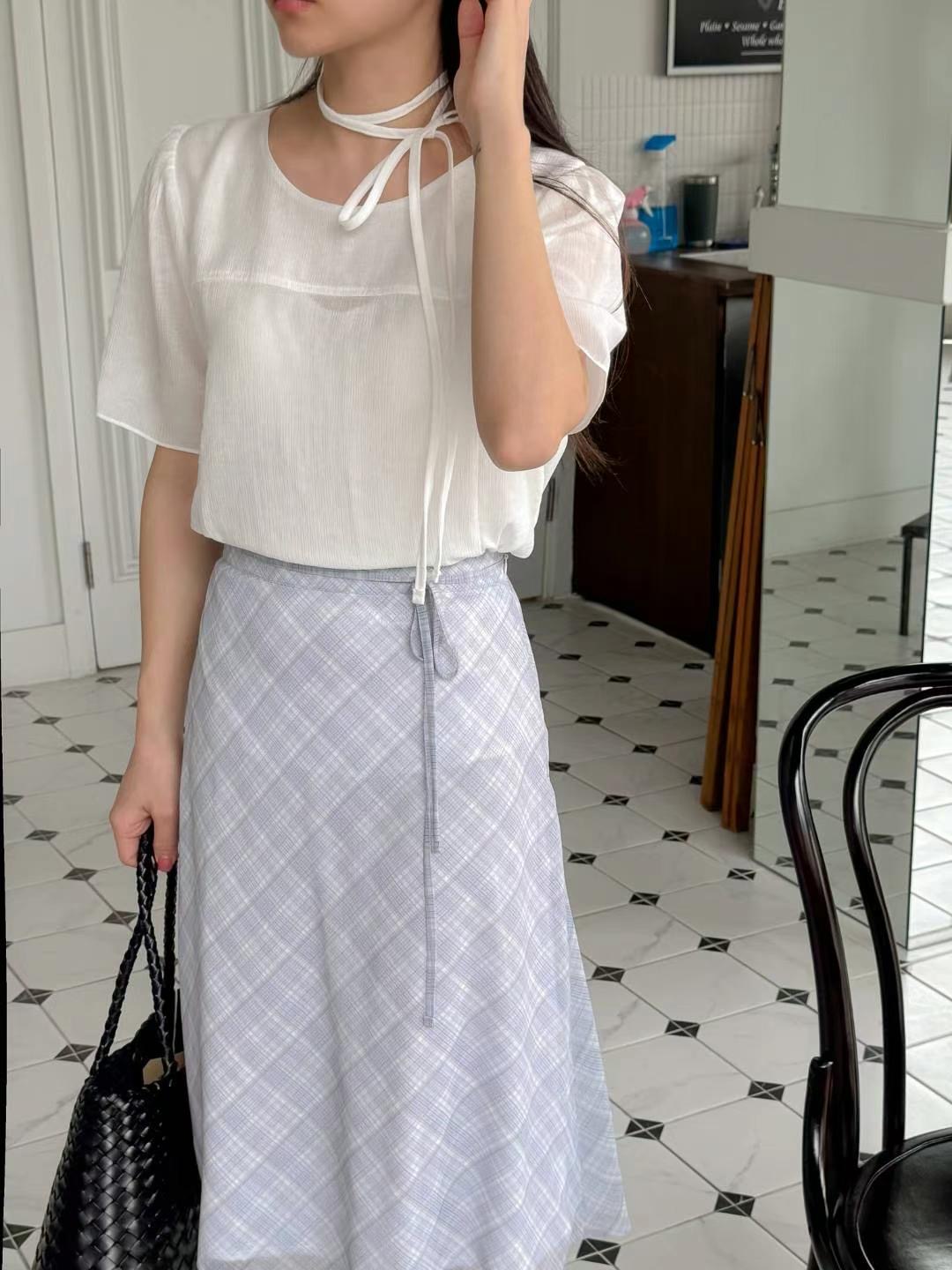 ANDBYL東大門㊣實拍女裝新款25春夏人氣熱賣職業襯衫蕾絲衫ANDBYL襯衫/蕾絲衫圖色2