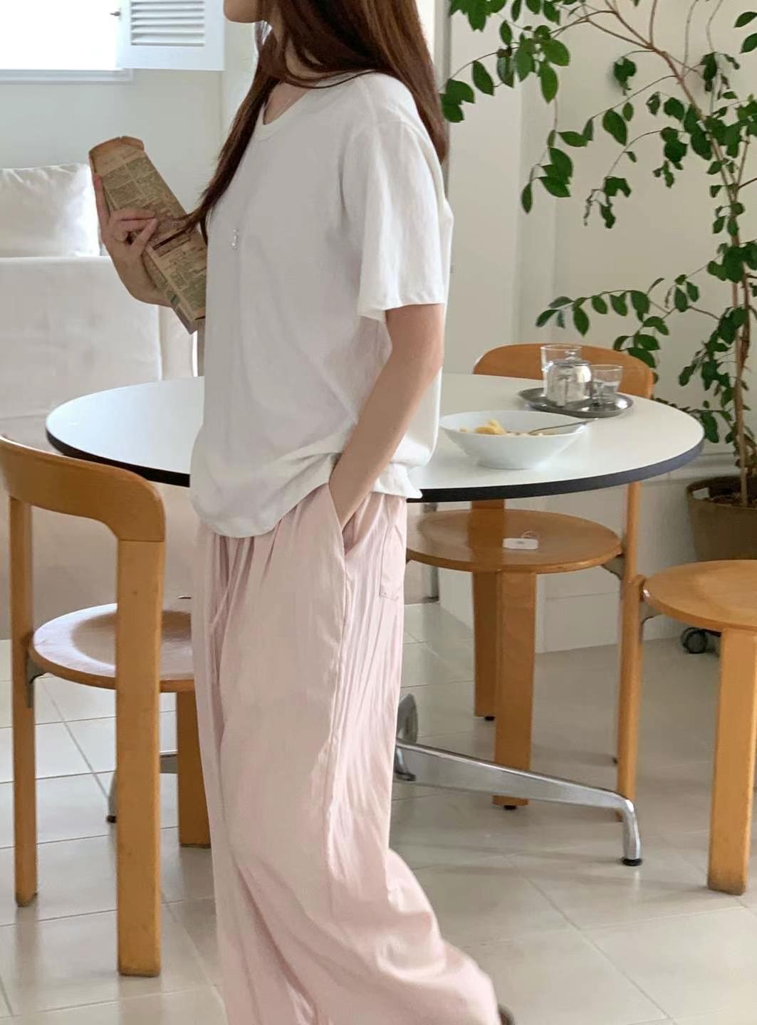 BASIC FEMME-베이직팜므-OT韓國代購㊣女士新品人氣時尚T恤BASIC FEMMET恤