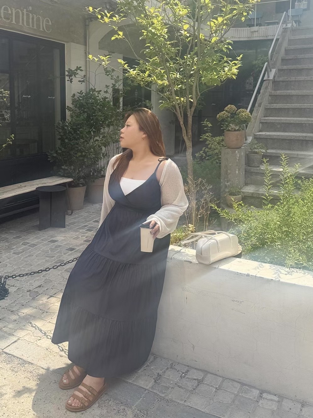 NADRI-나드리-OT韓國直郵㊣女裝新款休閑熱賣職業人氣連衣裙NADRI連衣裙