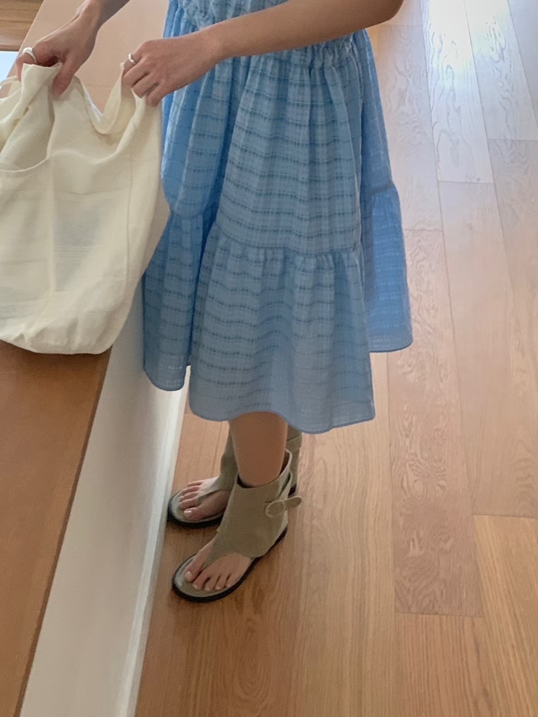 DADA東大門㊣代購女裝新品25春夏休閑熱賣推薦職業真品連衣裙DADA連衣裙