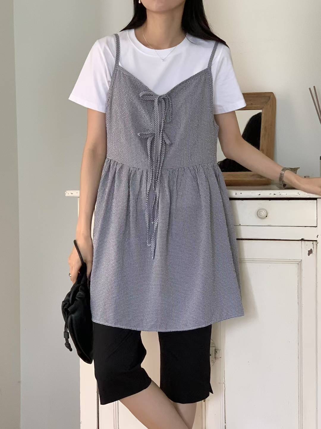 DADA東大門㊣直郵女裝新品25春夏推薦職業熱賣時尚真品連衣裙DADA連衣裙圖色2