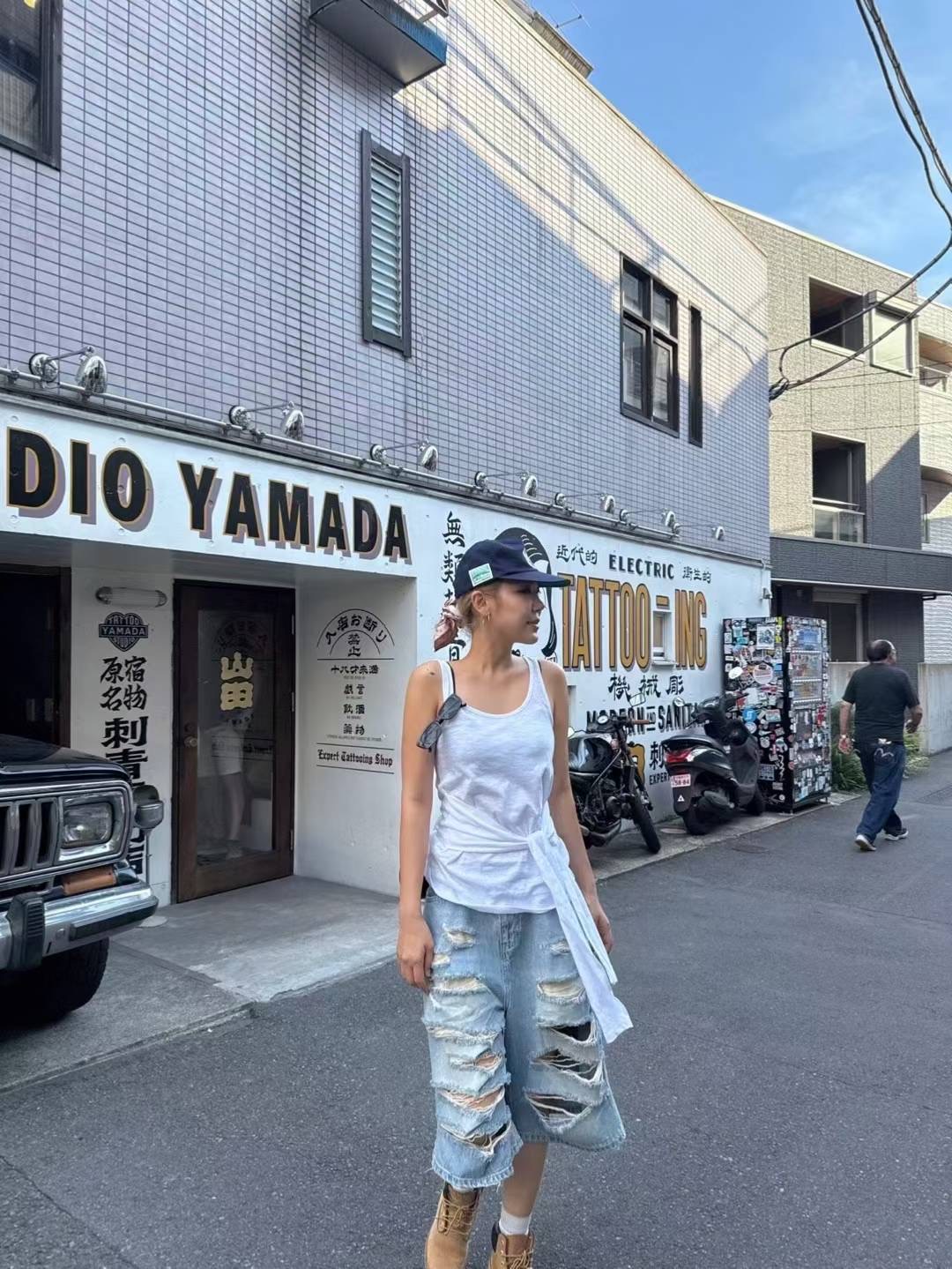 IN A ROW東大門㊣實拍女士新款真品熱賣人氣25春夏時尚短褲IN A ROW短褲