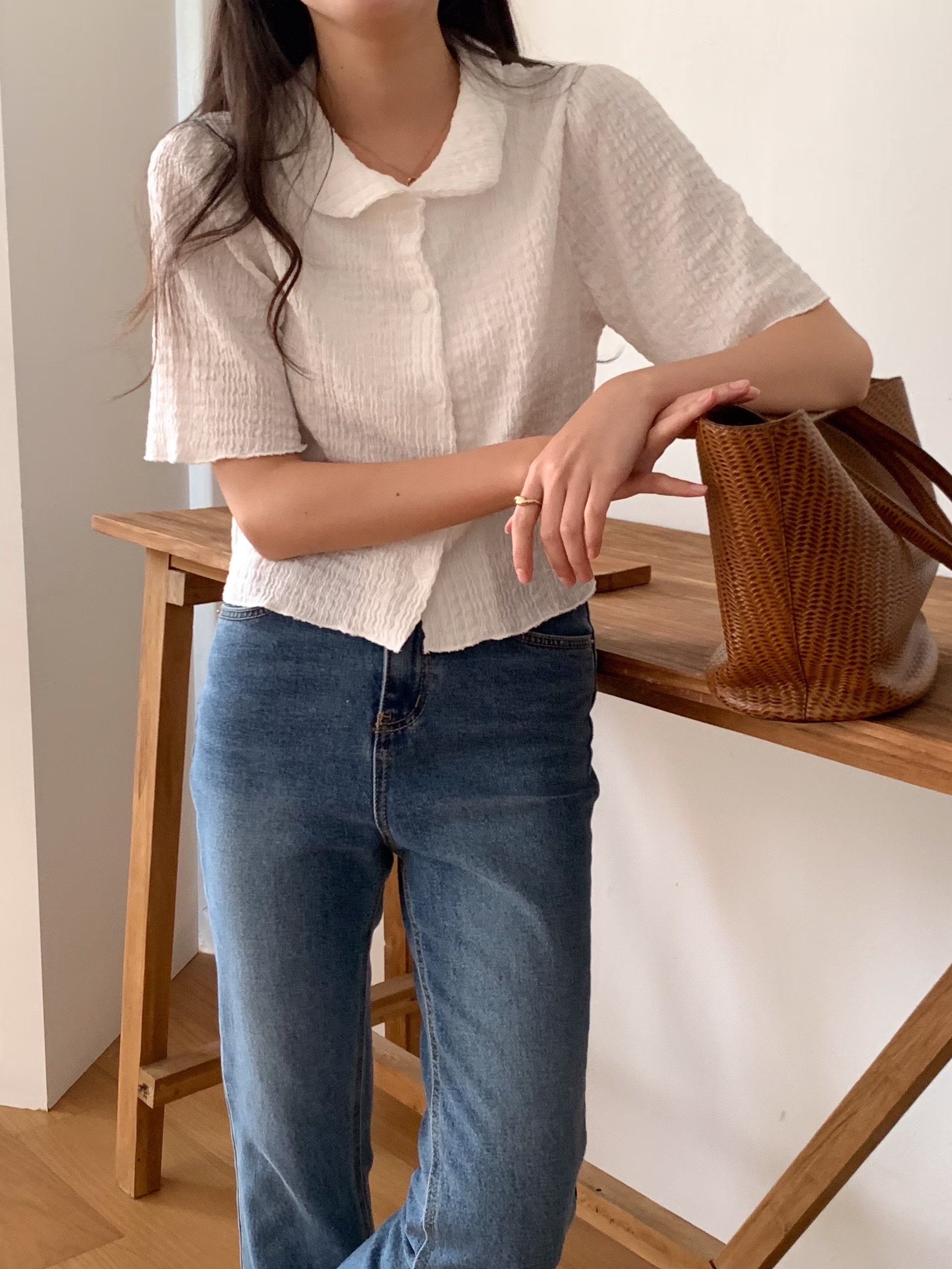 DADA東大門㊣直郵女士新款休閑職業真品時尚推薦針織衫開衫DADA針織衫圖色3