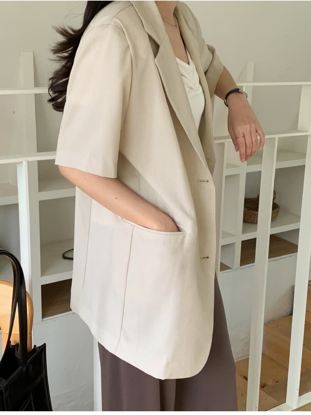 DADA東大門㊣代購女士新品職業休閑真品熱賣時尚推薦夾克寬松DADA夾克