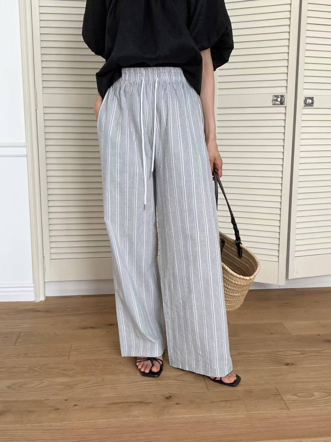 DADA韓國直郵㊣女士新款職業25春夏時尚真品休閑熱賣休閑褲DADA休閑褲圖色2