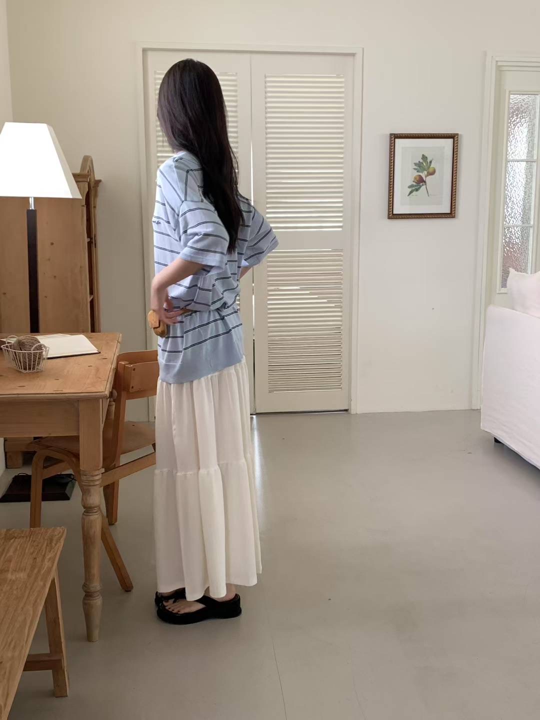 DADA東大門㊣代購女裝新品25春夏推薦職業真品熱賣時尚長裙DADA長裙