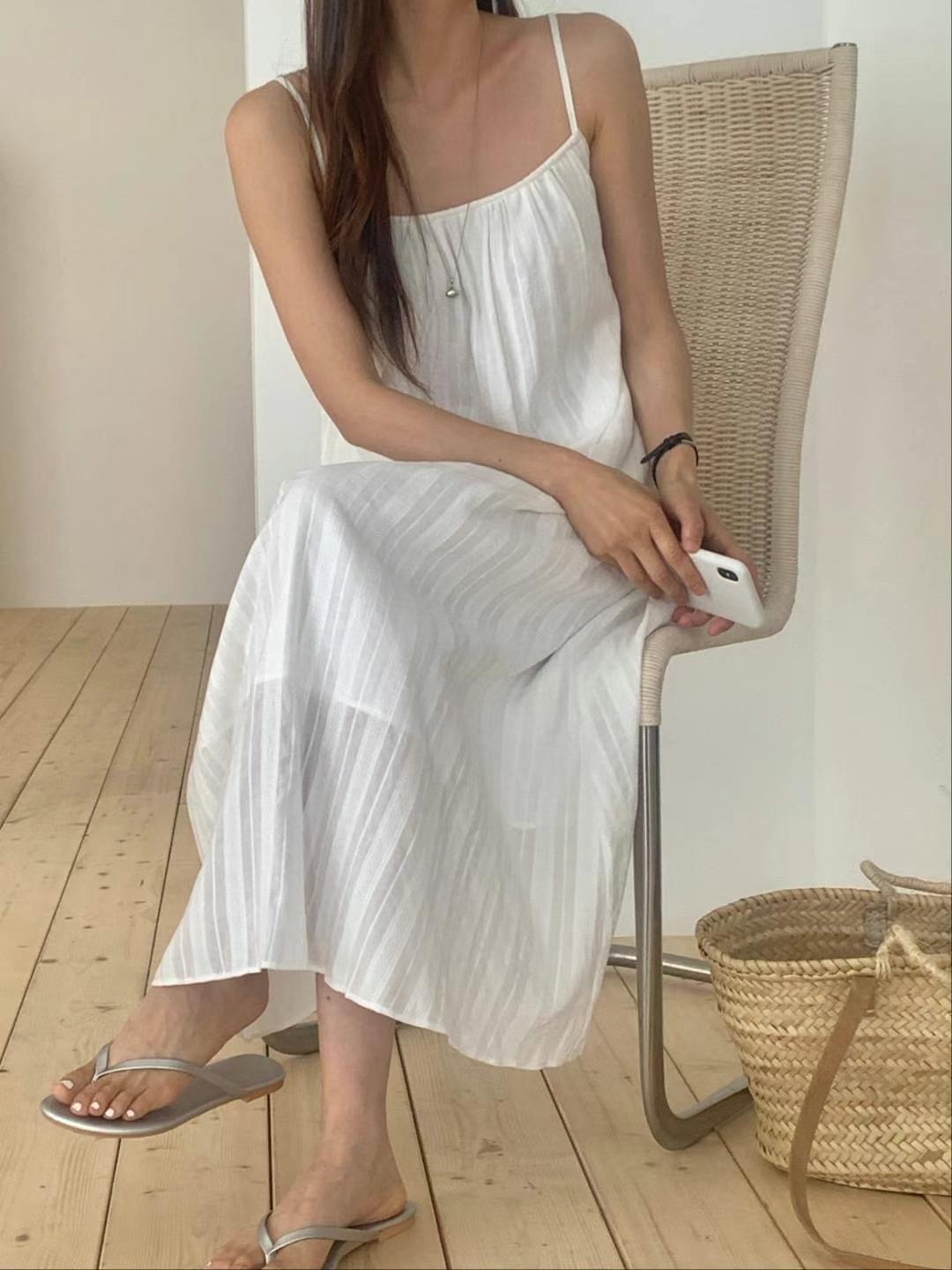OUS.SEOUL東大門㊣代購女裝新品職業25春夏真品時尚連衣裙OUS.SEOUL連衣裙