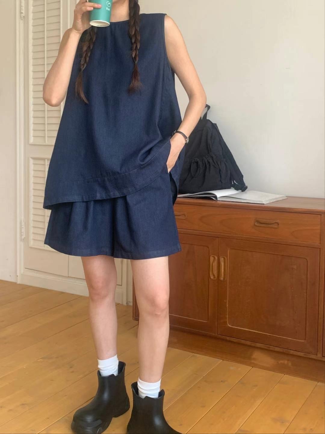 OUS.SEOUL韓國直郵㊣女士新品熱賣休閑真品25春夏時尚套裝OUS.SEOUL套裝