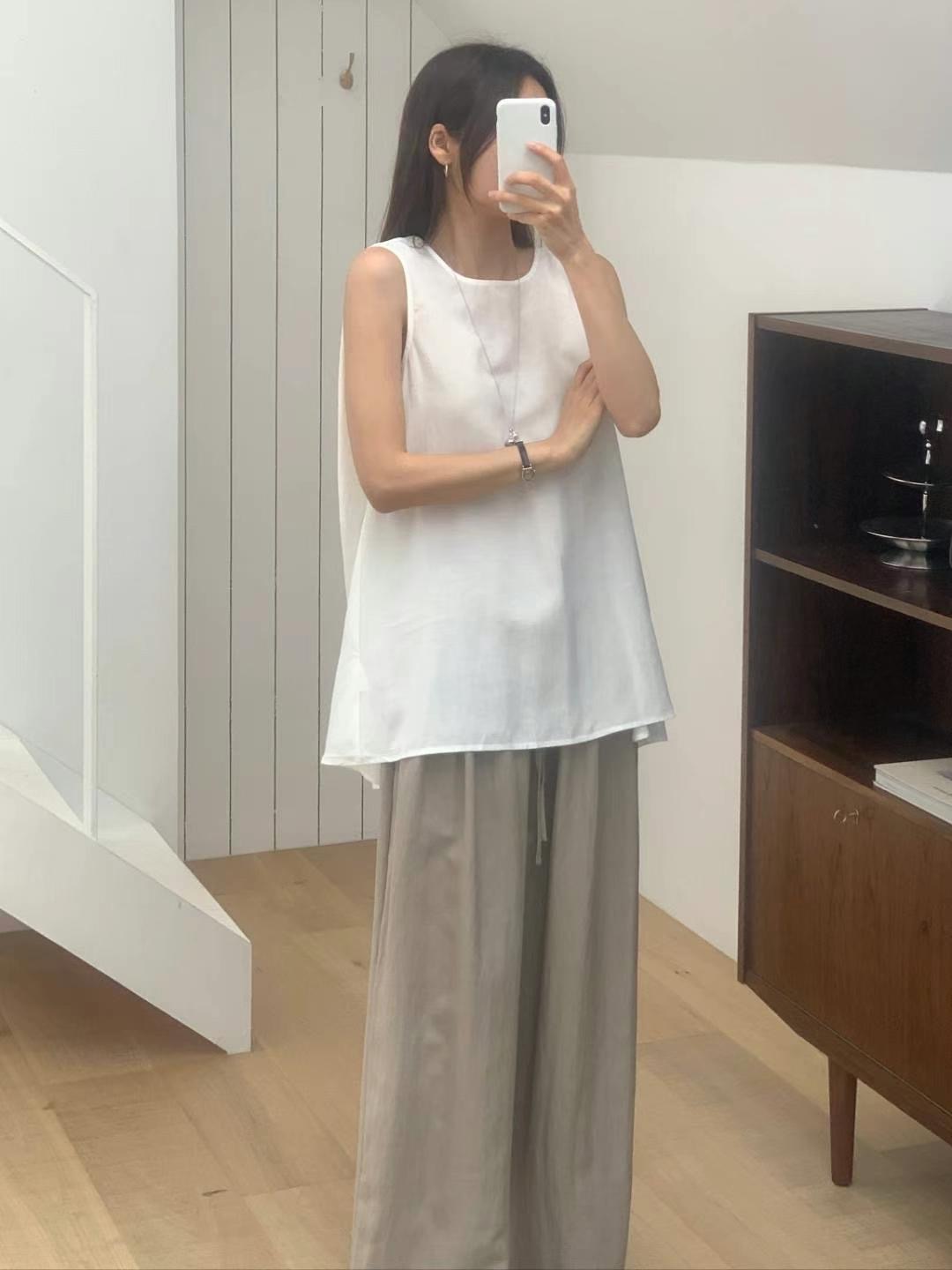 OUS.SEOUL韓國直郵㊣女士新款時尚熱賣職業真品休閑吊帶背心OUS.SEOUL吊帶/背心