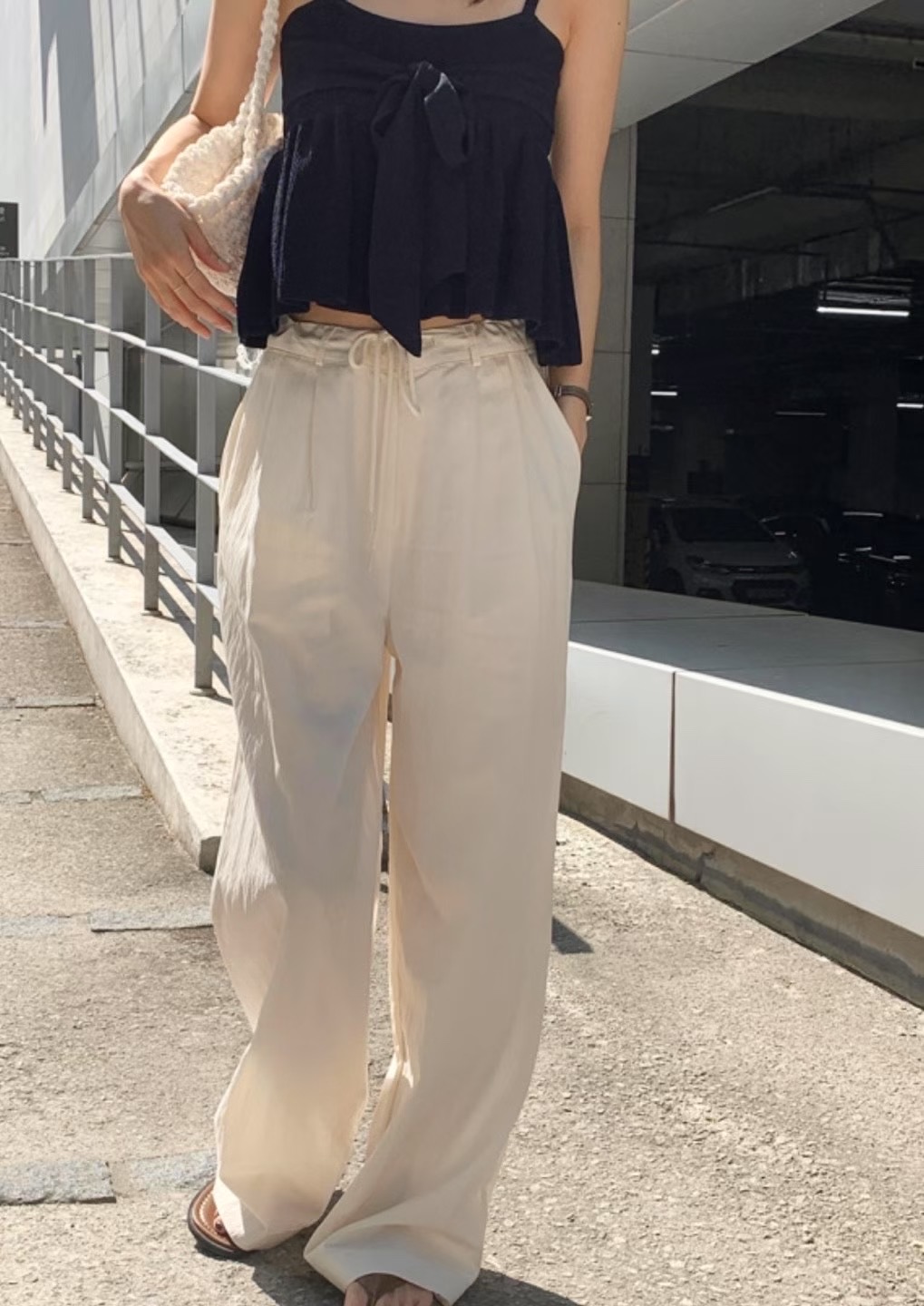 ALL OVER東大門㊣代購女裝新款時尚職業熱賣休閑真品休閑褲ALL OVER休閑褲