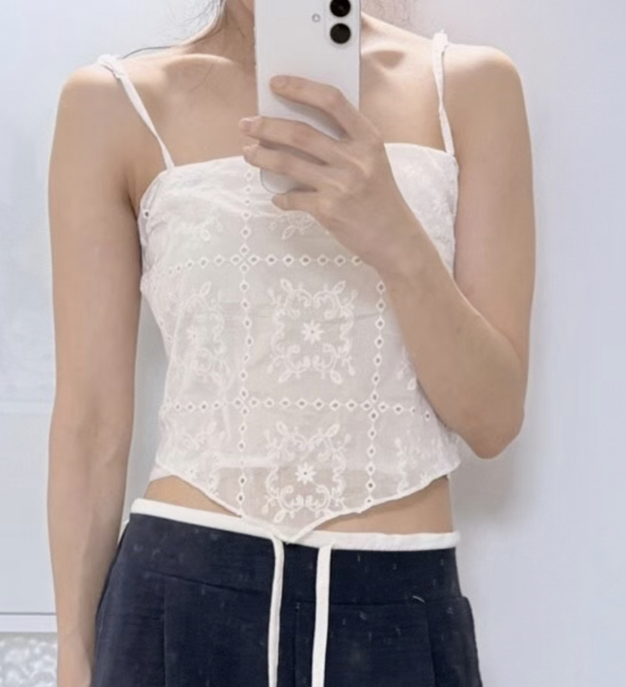 PERI.MI韓國直郵㊣女裝新款熱賣推薦25春夏吊帶背心兩面可穿PERI.MI吊帶/背心