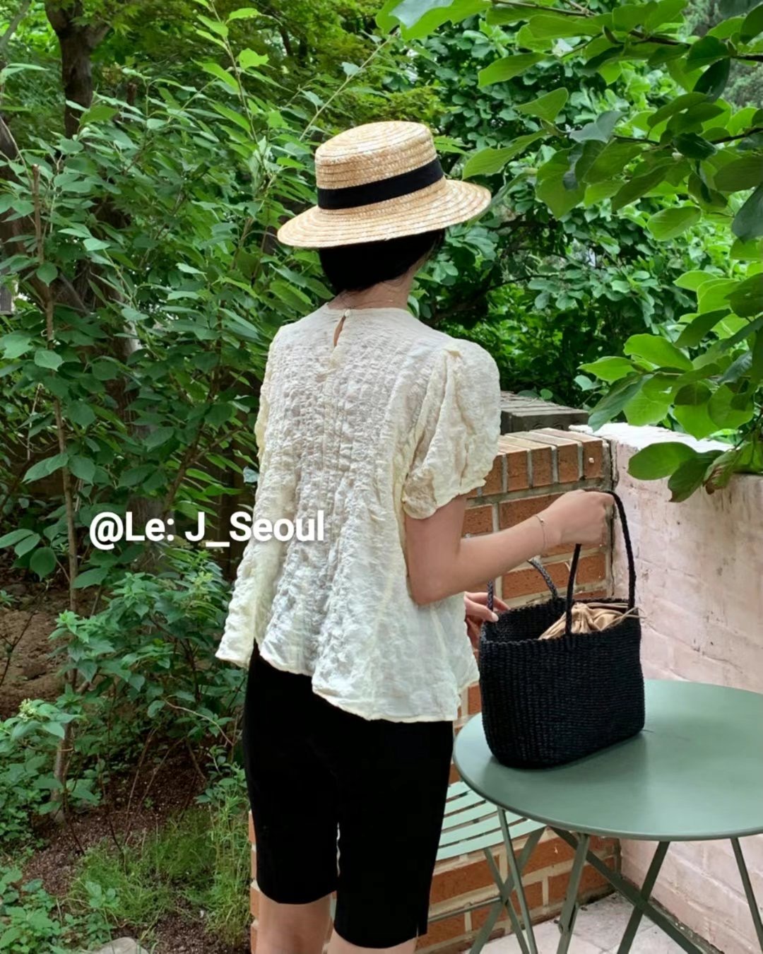 LEJ SEOUL東大門㊣實拍女士新款真品時尚25春夏襯衫蕾絲衫LEJ SEOUL襯衫/蕾絲衫