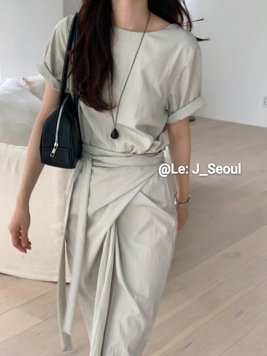 LEJ SEOUL東大門㊣實拍女裝新品職業時尚人氣熱賣推薦連衣裙LEJ SEOUL連衣裙
