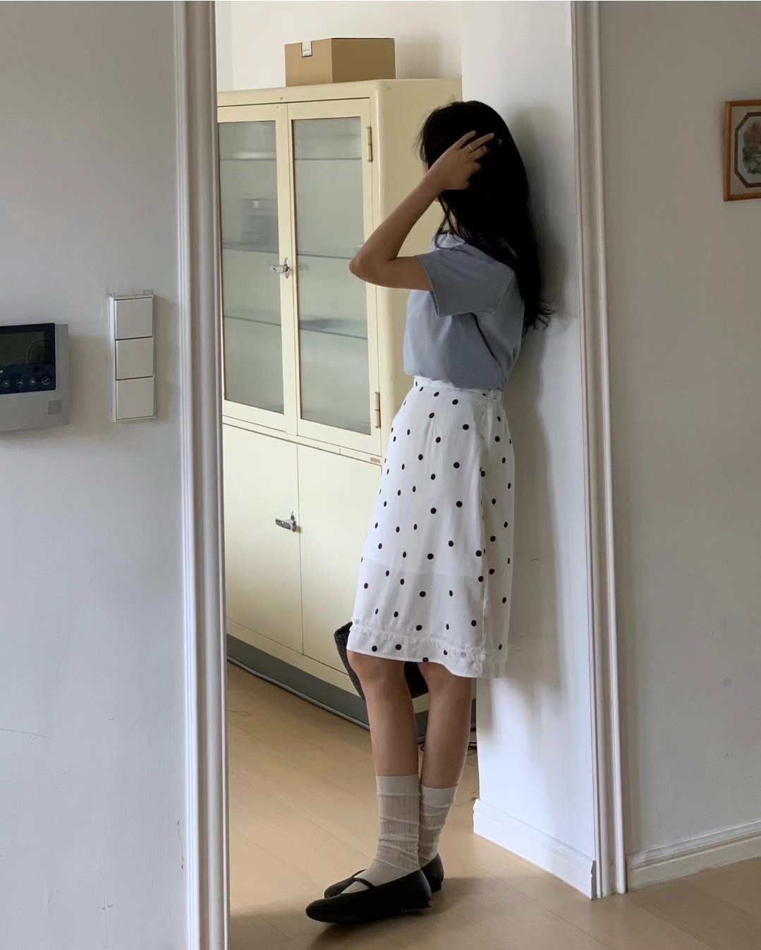 LEJ SEOUL東大門㊣實拍女士新款人氣25春夏半身裙中短裙蕾絲LEJ SEOUL半身裙/中短裙