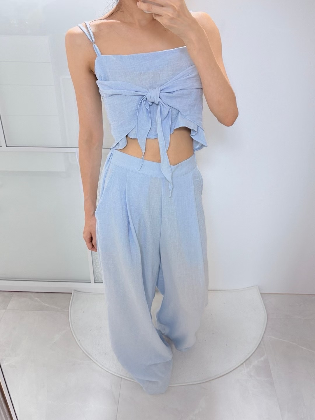 PERI.MI東大門㊣代購女裝新品休閑時尚25春夏人氣熱賣休閑褲PERI.MI休閑褲