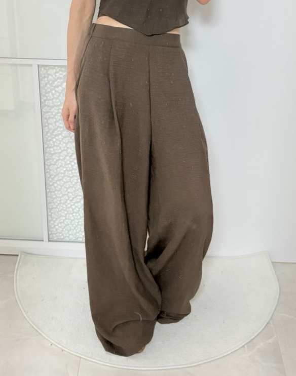 PERI.MI東大門㊣代購女裝新品休閑時尚25春夏人氣熱賣休閑褲PERI.MI休閑褲