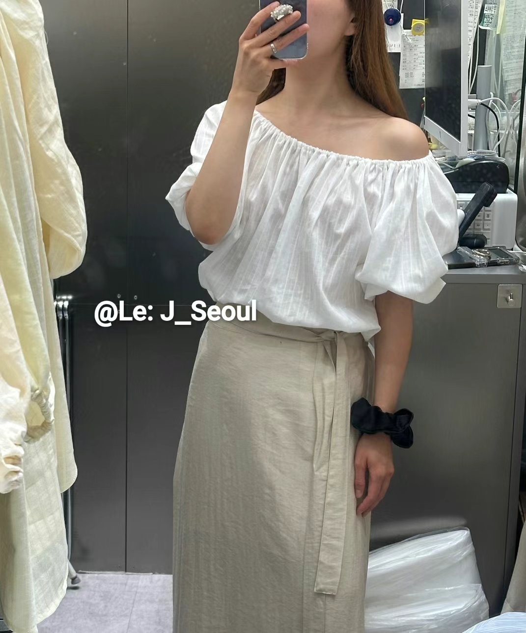 LEJ SEOUL韓國直郵㊣女士新品職業時尚推薦人氣襯衫蕾絲衫LEJ SEOUL襯衫/蕾絲衫圖色1