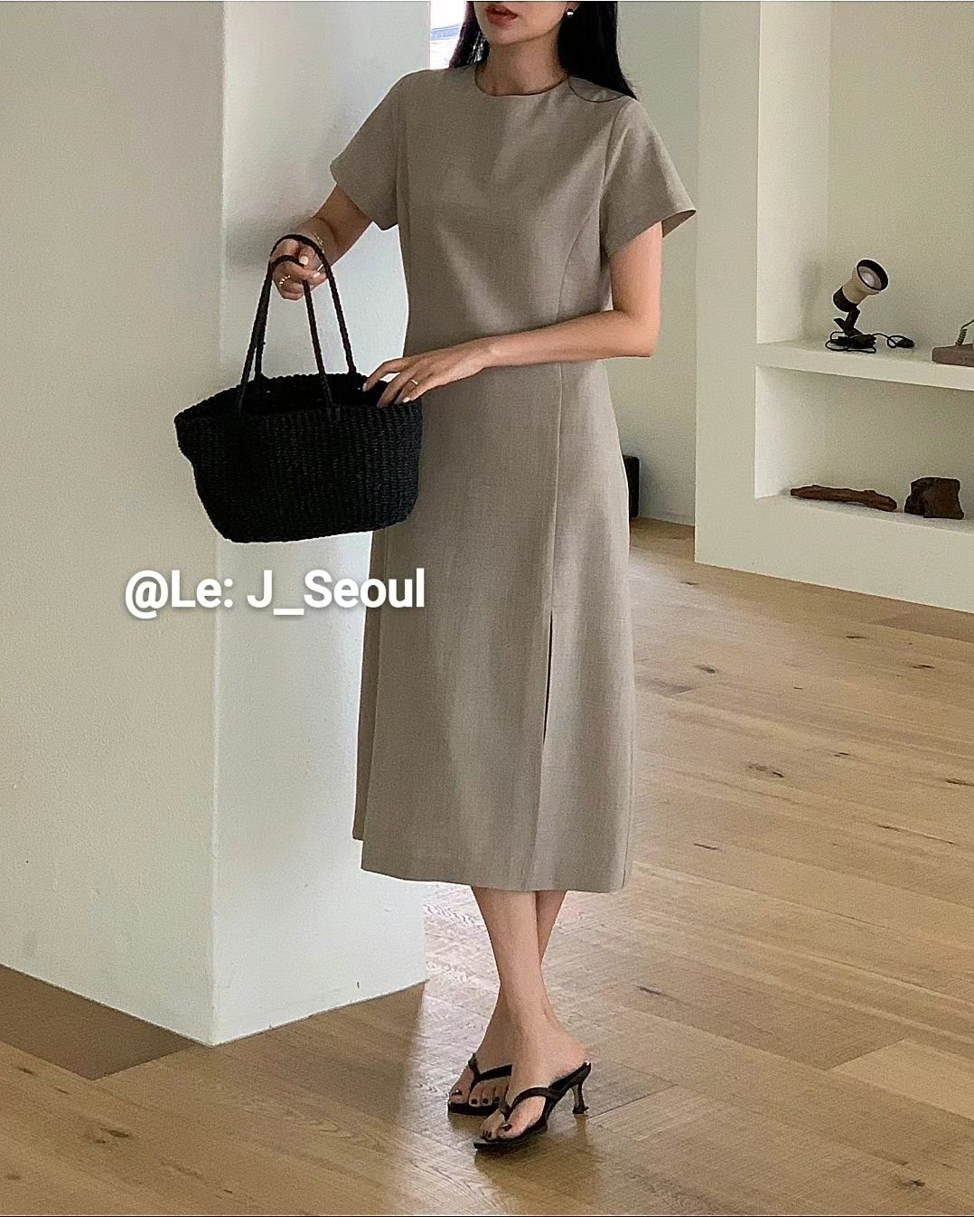 LEJ SEOUL韓國直郵㊣女裝新款真品休閑25春夏時尚熱賣連衣裙LEJ SEOUL連衣裙圖色1
