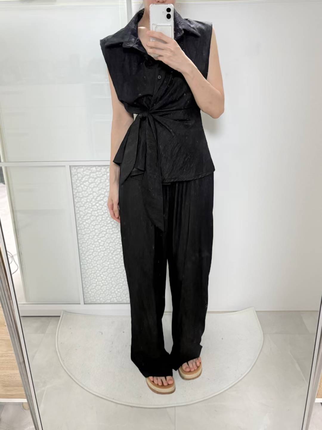 PERI.MI東大門㊣直郵女士新款休閑職業推薦真品時尚休閑褲PERI.MI休閑褲