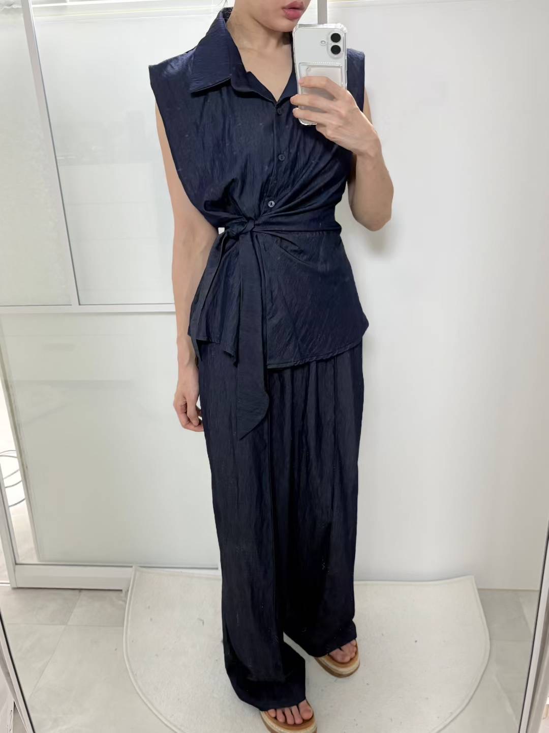 PERI.MI東大門㊣直郵女士新款休閑職業推薦真品時尚休閑褲PERI.MI休閑褲