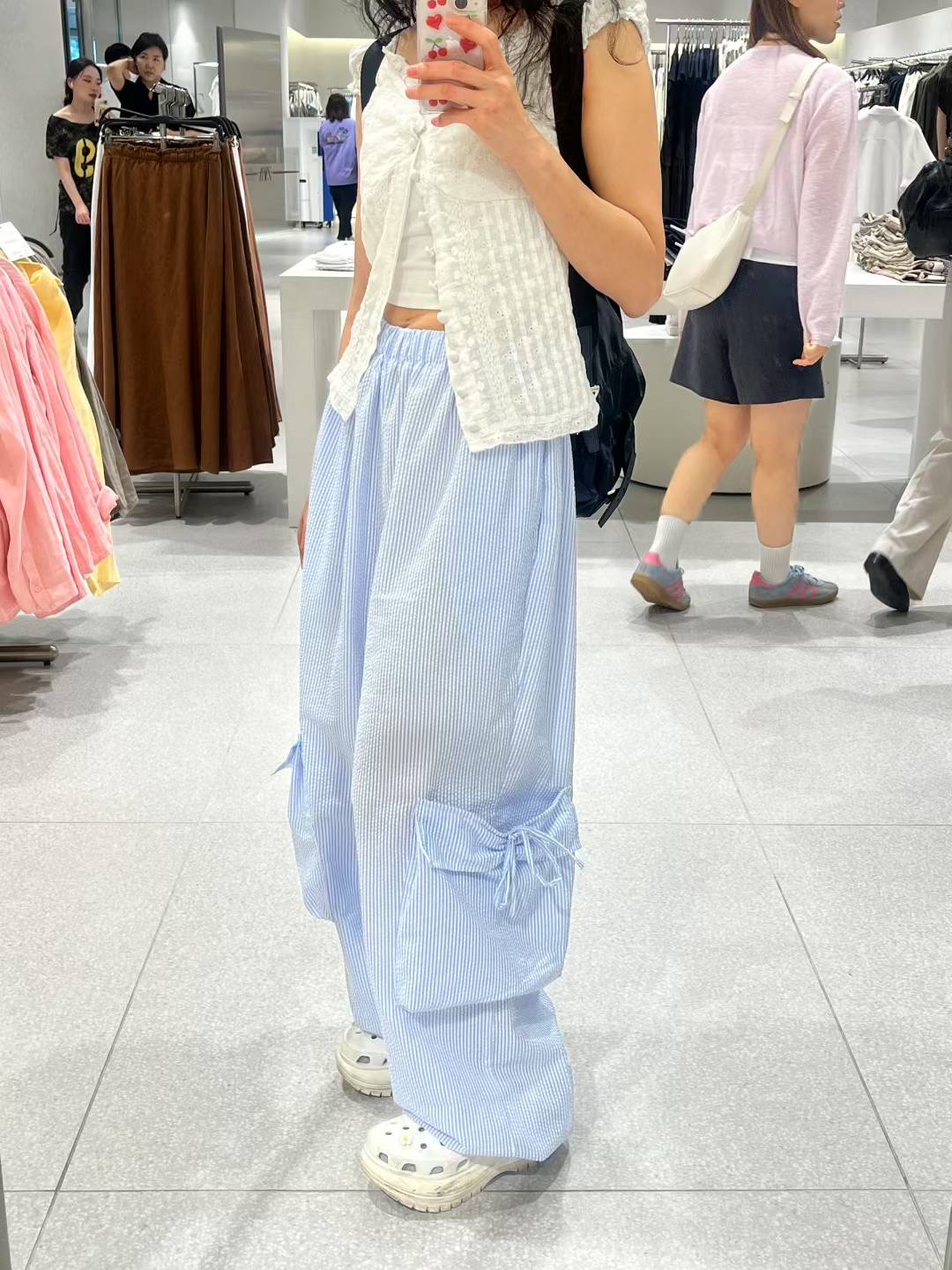 PERI.MI東大門㊣直郵女士新款時尚熱賣25春夏人氣職業休閑褲PERI.MI休閑褲