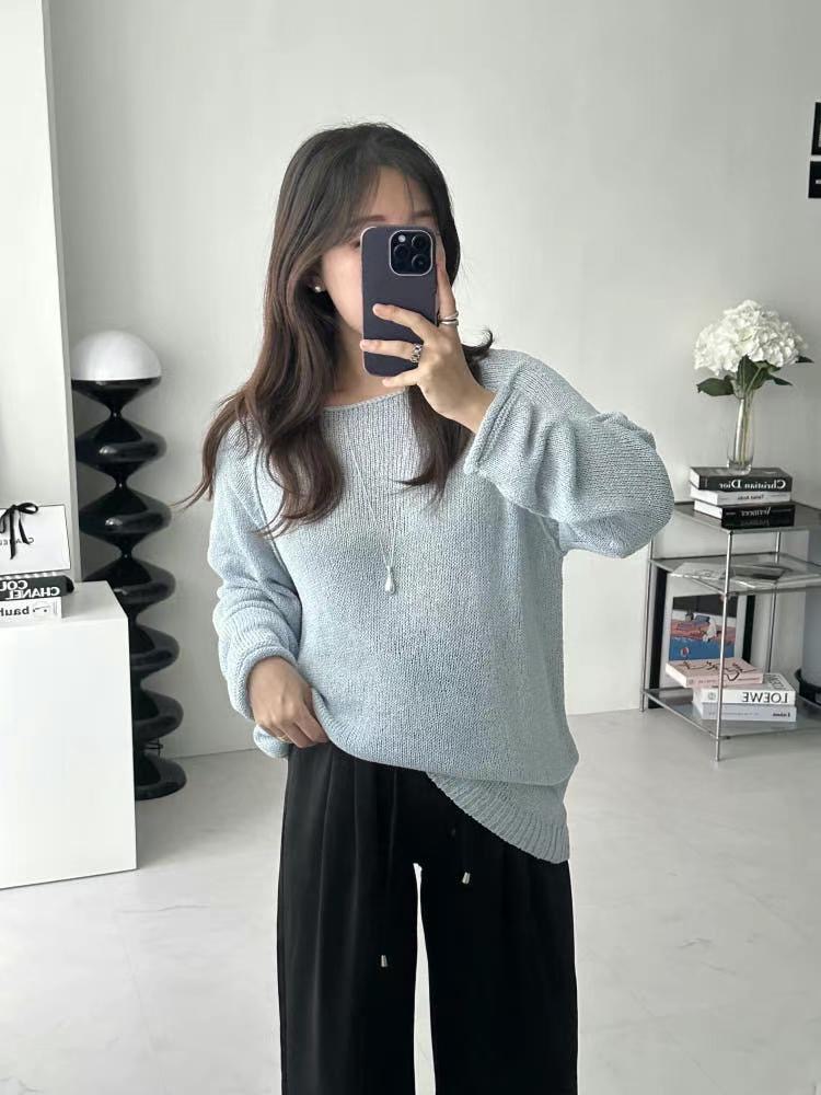 LEJ SEOUL韓國直郵㊣女士新品25春夏人氣休閑職業時尚針織衫LEJ SEOUL針織衫圖色3