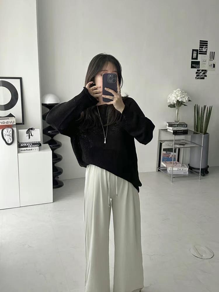 LEJ SEOUL韓國直郵㊣女士新品25春夏人氣休閑職業時尚針織衫LEJ SEOUL針織衫圖色4