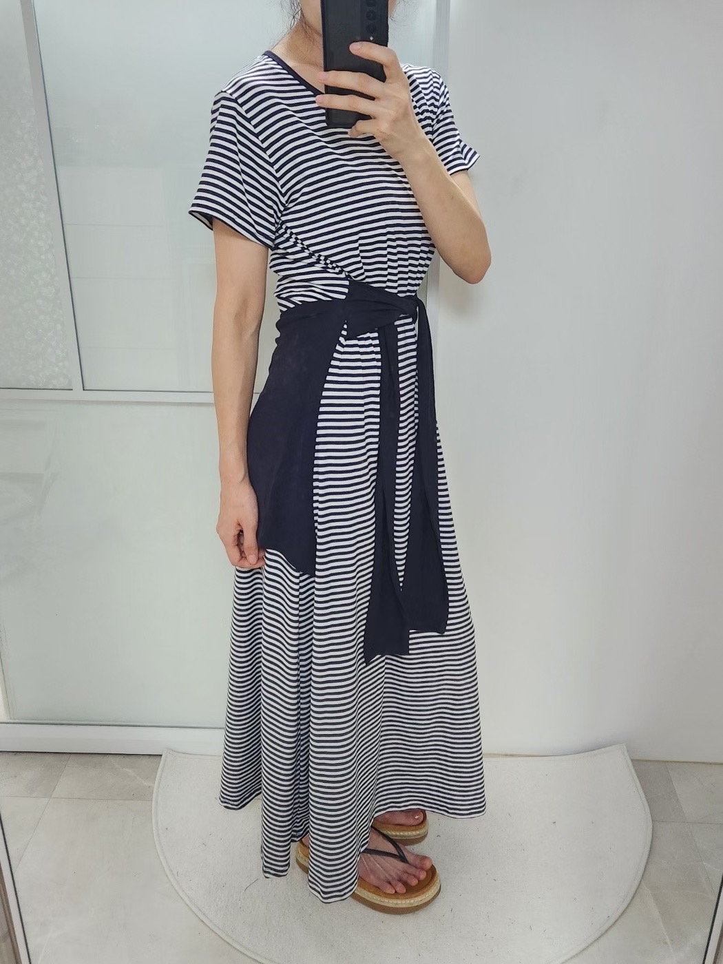 PERI.MI韓國代購㊣女裝新品休閑25春夏職業時尚人氣連衣裙PERI.MI連衣裙