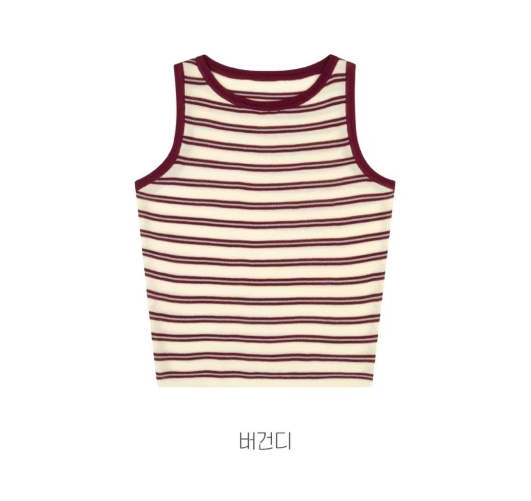 LEJ SEOUL東大門㊣實拍女士新款25春夏時尚休閑熱賣吊帶背心LEJ SEOUL吊帶/背心圖色2