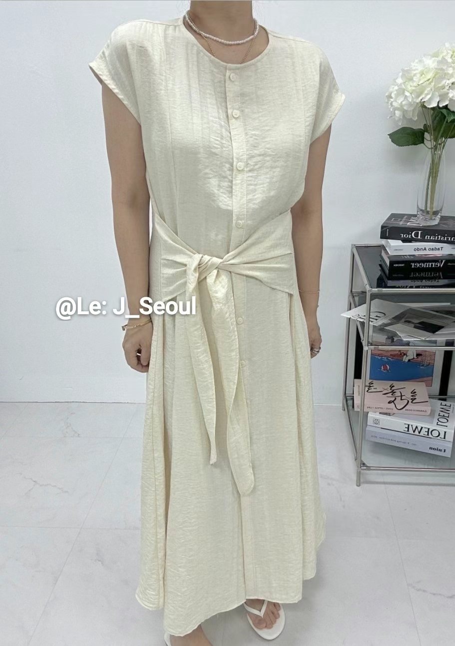 LEJ SEOUL東大門㊣代購女裝新品職業推薦25春夏真品連衣裙LEJ SEOUL連衣裙