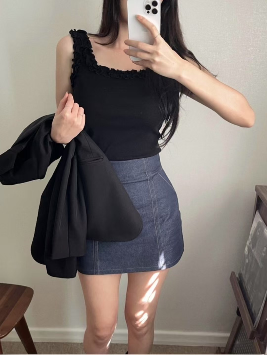 LEESA東大門㊣代購女士新品休閑人氣真品時尚熱賣推薦吊帶背心LEESA吊帶/背心