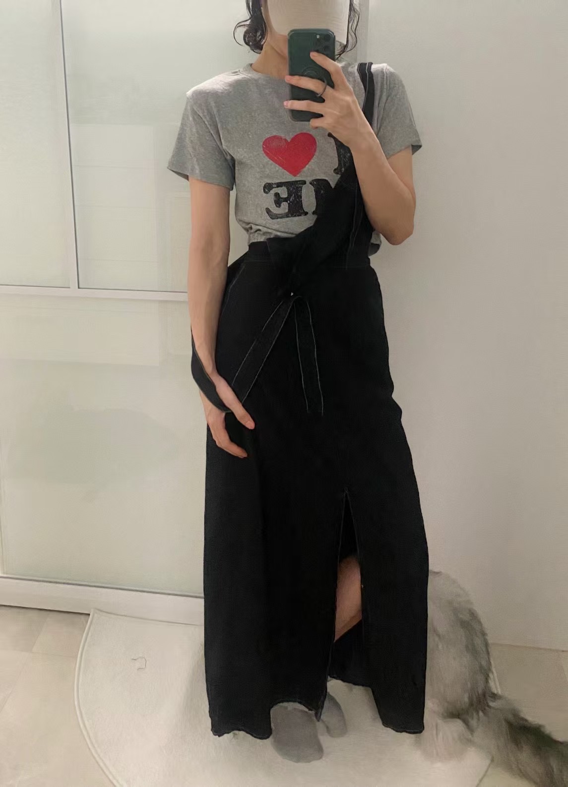 PERI.MI東大門㊣實拍女裝新款真品25春夏休閑連衣裙不含內搭PERI.MI連衣裙