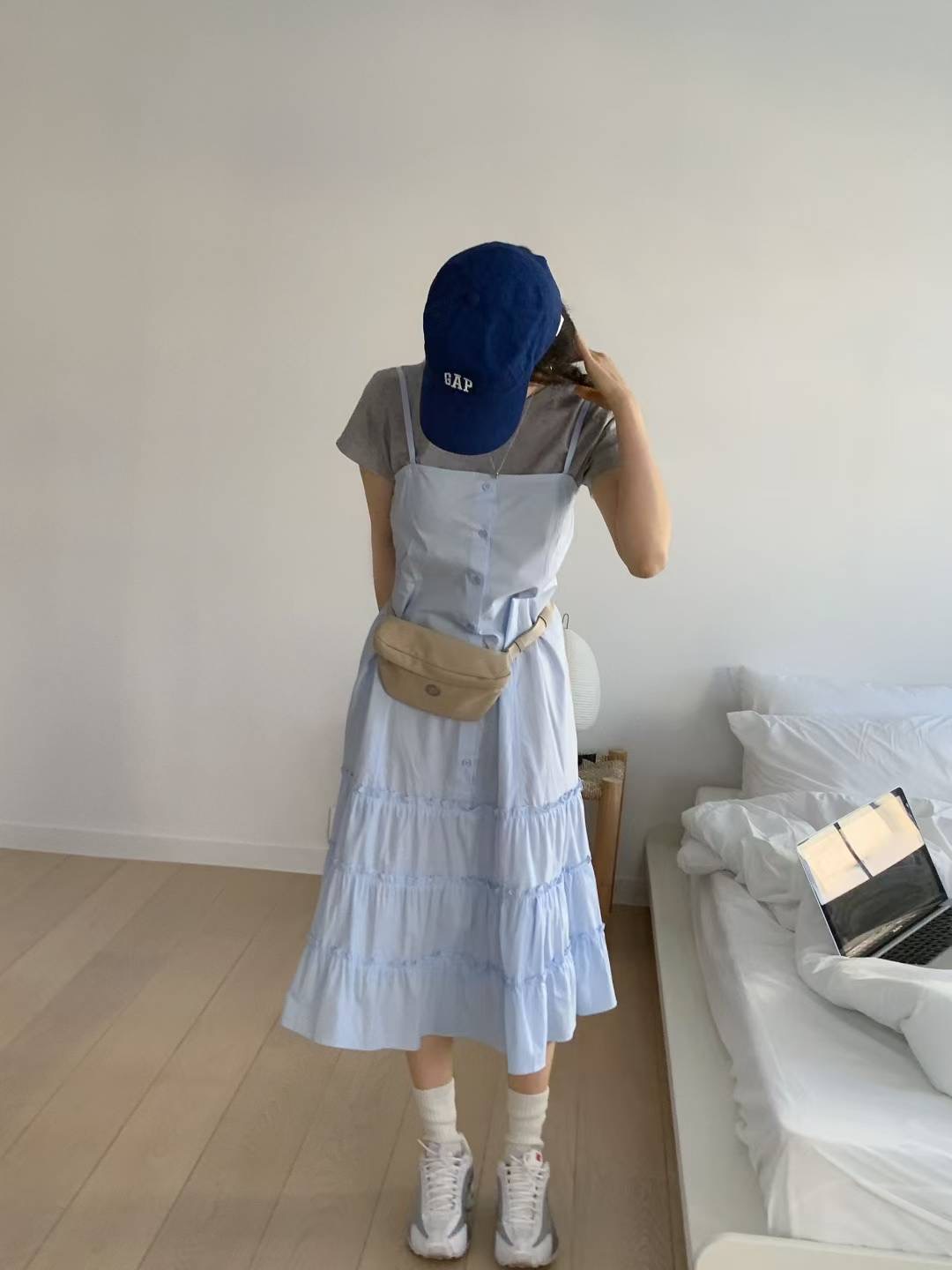 CALLMYNAME東大門㊣實拍女裝新品真品職業熱賣連衣裙不含內搭Call my name連衣裙圖色2