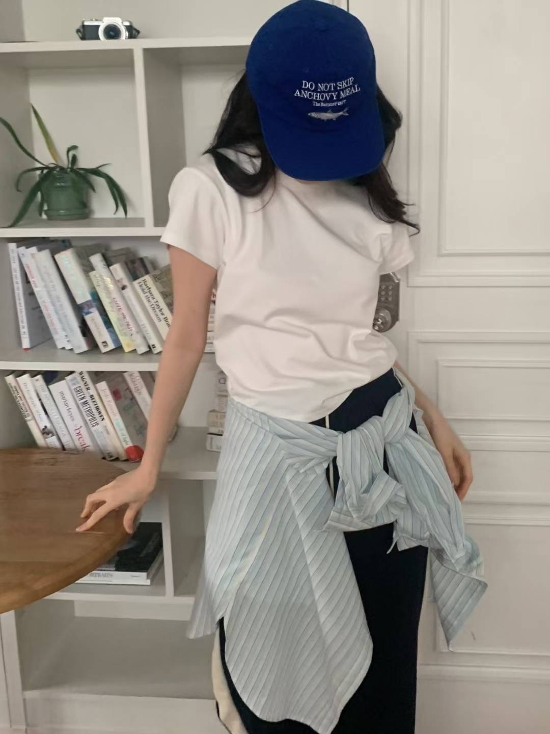 CALLMYNAME東大門㊣實拍女士新款休閑人氣時尚推薦職業熱賣T恤Call my nameT恤圖色4