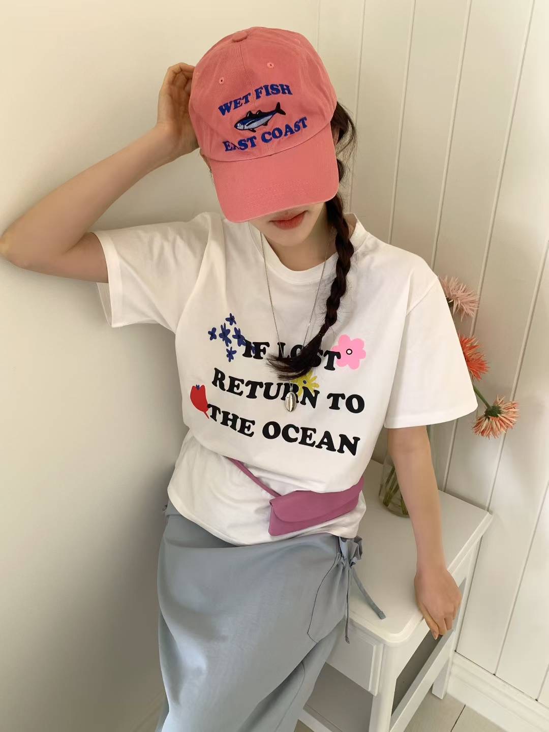 CALLMYNAME東大門㊣直郵女士新品時尚25春夏人氣休閑真品T恤Call my nameT恤