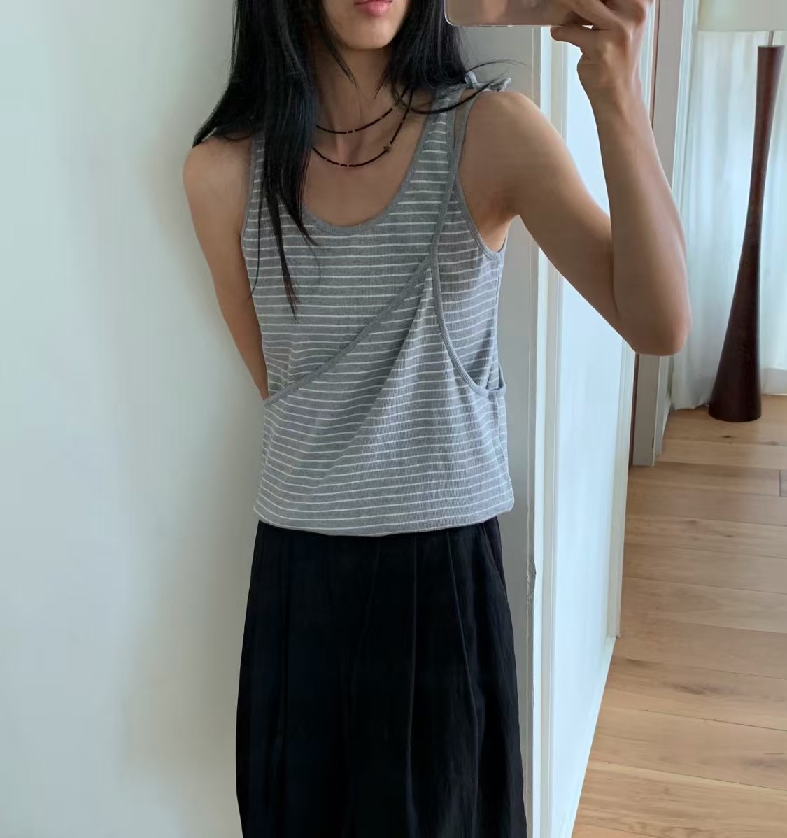 BIRTHDAY-OT東大門㊣代購女裝新款25春夏真品時尚吊帶背心BIRTHDAY-OT吊帶/背心圖色2