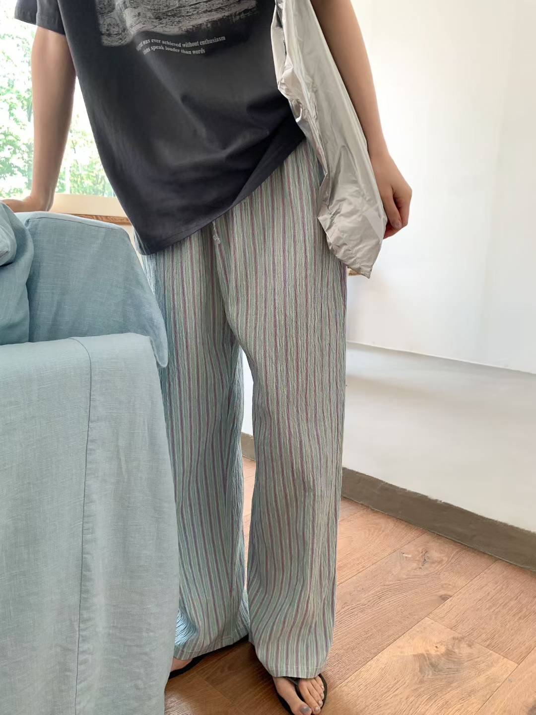 CALLMYNAME東大門㊣代購女士新品職業25春夏休閑推薦休閑褲Call my name休閑褲