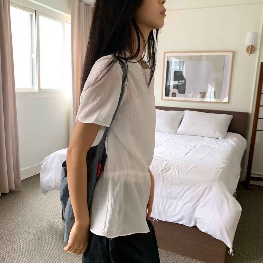 BIRTHDAY-OT東大門㊣實拍女士新品休閑時尚襯衫蕾絲衫兔子BIRTHDAY-OT襯衫/蕾絲衫