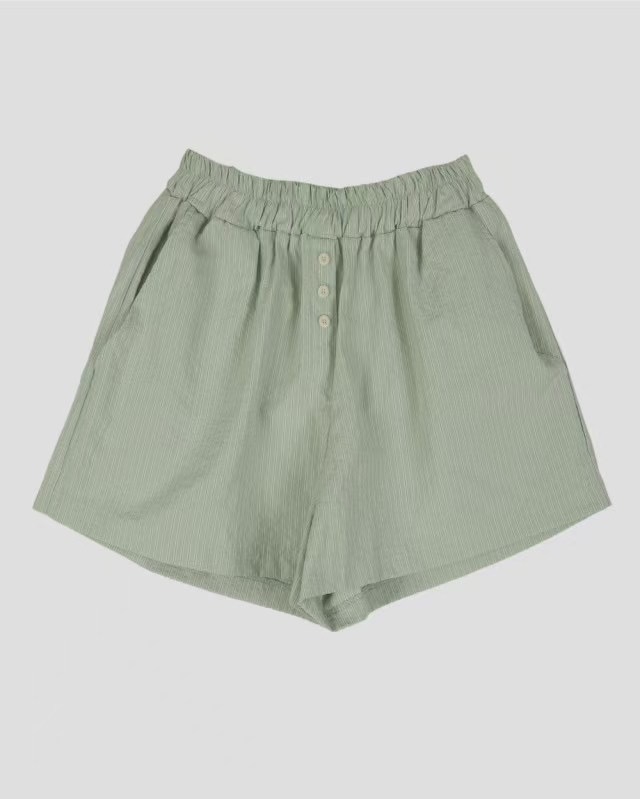 BIRTHDAY-OT東大門㊣實拍女裝新品熱賣人氣時尚25春夏短褲條紋BIRTHDAY-OT短褲圖色2